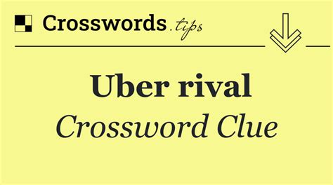 Lindt rival Crossword Clue 